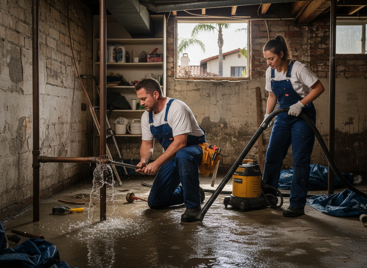 Emergency Plumbing Services in SantAna