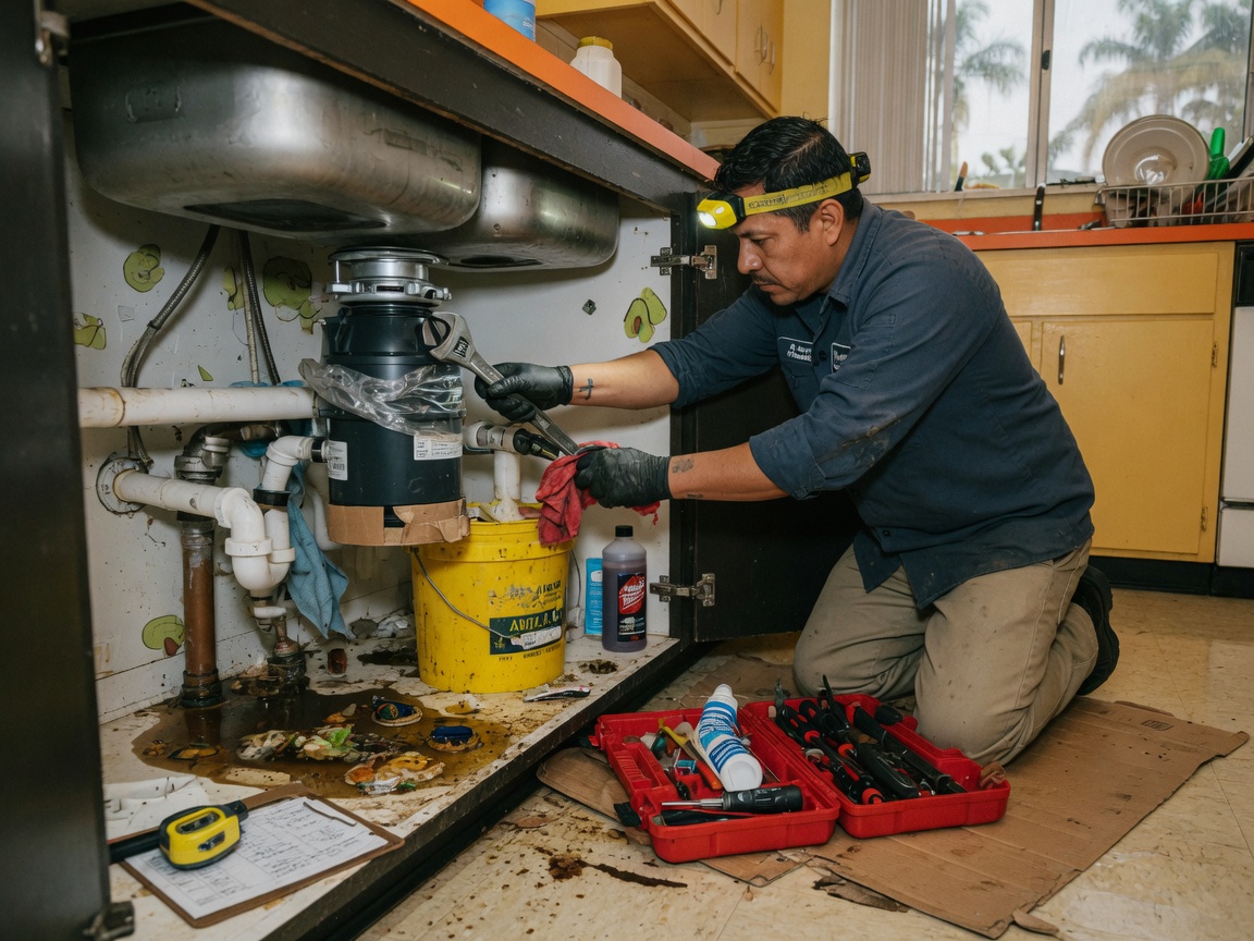 Garbage Disposal Repair in SantAna